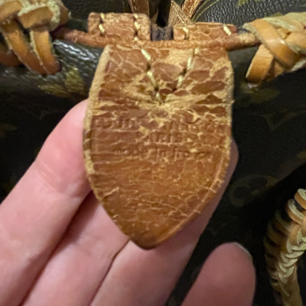 Louis Vuitton Brown Tote with Multicolor Tassels - Picture 6 of 8